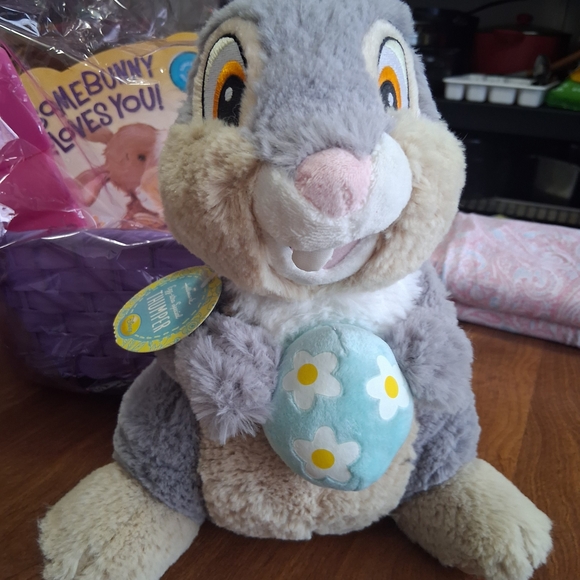 Hallmark Purple Easter Basket with Plush Toys - Picture 2 of 14